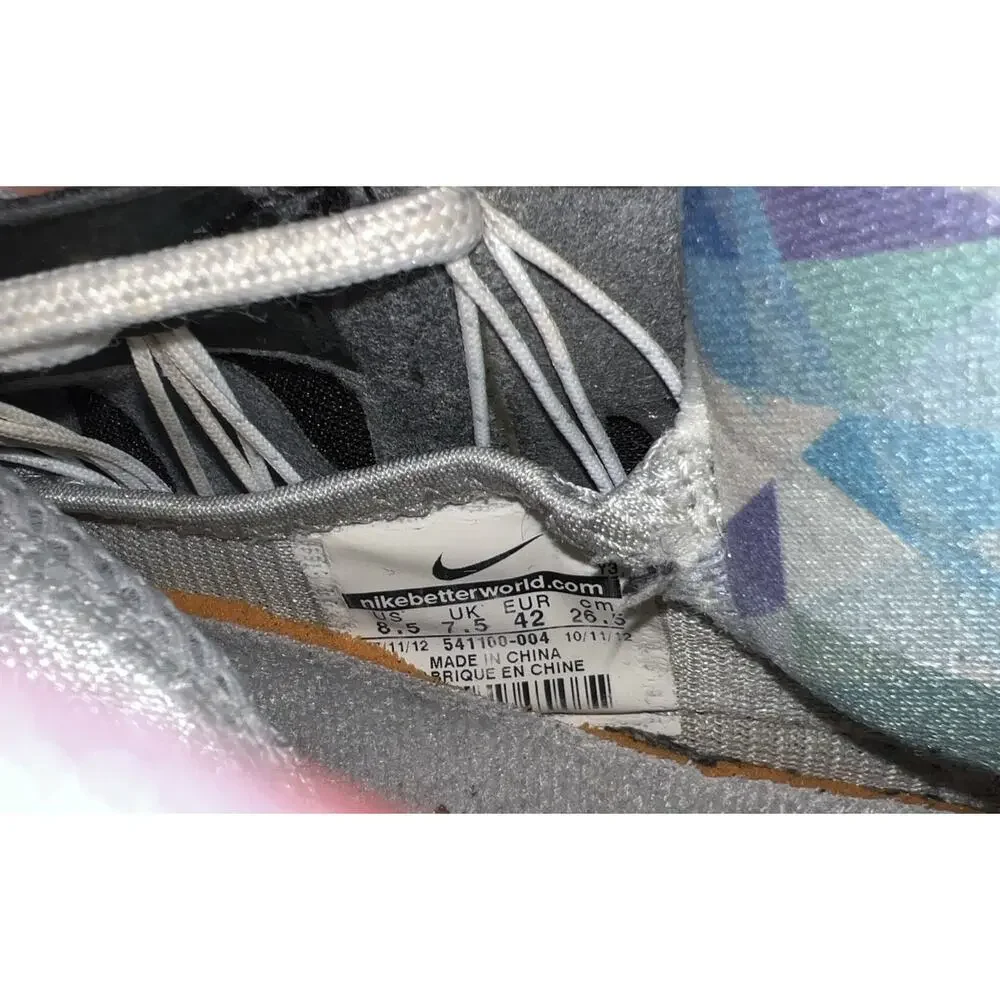 Nike LeBron 10 X Prism Men Size 8.5/Women 10 black.basketball.rare.classic